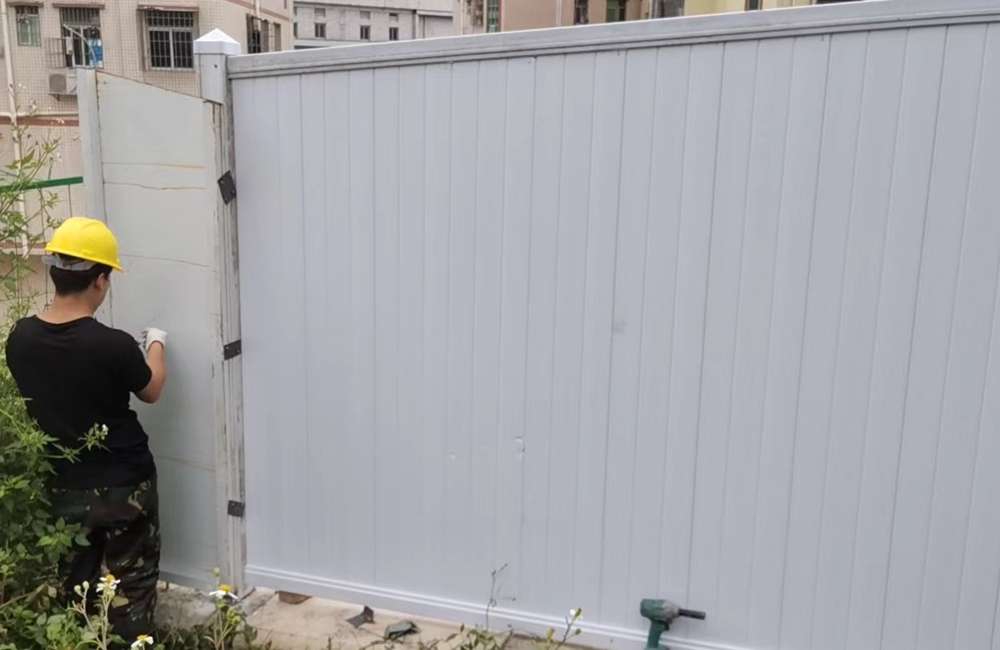 龙岗中铁pvc围挡工程